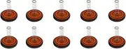 mpjka 10 PCS PCV Valve Cover Repair Kit Membrane,Fit For Peugeot, 306 206 T3 Citroen, C15 Alfa 159 LANCIA,Fit For Fiat,Fit For Opel, 0248.G5 5607164 Engine Crankcase Ventilation Cover