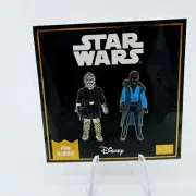 HAN SOLO HOTH & LANDO CALRISSAN Kenner Inspired Star Wars Pin 2-Pack (Free Gift)