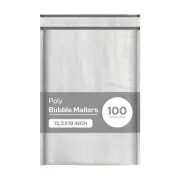100 #6 (Poly) ^ High Quality 12.5" x 19" Bubble Mailers Envelopes Bags 12.5x19