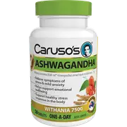 Caruso's Natural Health Ashwagandha Withania 7500 50 Tablets