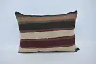 Home Decor Pillow, Turkish Pillow, Cushion Case, 20"x28" Brown Pillow