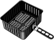 qwmvhfg， Metal Black Fry Basket Kitchen Home French Fries Fry Basket Restaurant Snack Kitchen Tools Cooking Assistant Kitchen Cooking