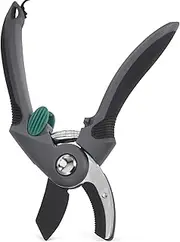 Abaodam High Garden Pruning Shears with Ergonomic Grip Spring Loaded Tree Trimming Tool for Clean Cuts and Comfortable Use Gardening Tasks