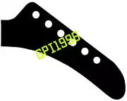 Kramer Holy Grail Headstock 6 String Guitar Template 0.25in ply