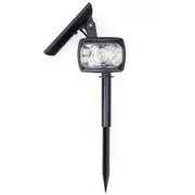 Adjustable Solar Garden Spotlight - Ground Spike - 5LED - FOCUS