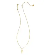 Kendra Scott Cross Pendant Necklace in 14K Gold Pated, 19