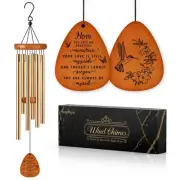 Memorial Wind Chimes Memorial Wind Chimes for Loss of Loved Mom Sympathy Wind Ch