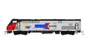 KATO 176-6036, N Scale GE P42, Std. DC, Amtrak Phase I 50th Logo #161