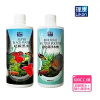 在飛比找momo購物網優惠-【LIKON 理康】水質處理系列_超級黑水+硝化菌淨水劑60