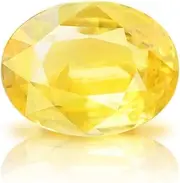 [Radheyma] Gems 13.25 Ratti / 12.72 Ct.Natural Ceylon Quality Yellow Sapphire/Pukhraj Stone I Lab Certified Natural Gemstone for Men's and Women's, Gemstone, Yellow Sapphire, Gemstone, Yellow Sapphire