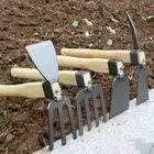 Steel Multifunctional Outdoor Hoe Thickened Garden Tools Hiking