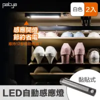 在飛比找momo購物網優惠-【Patya 打鐵仔】鞋子-大-LED自動感應燈(黏貼式、2