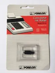 Vtg 1995 Porelon Calculator Ink Roller Model PR-40 USA Made Casio Texas Royal Et