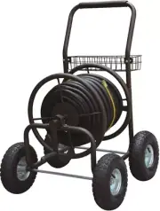 LANDSCAPERS SELECT 8952038 GARDEN WATER HOSE REEL ESTATE WAGON WHEEL NEW IN BOX