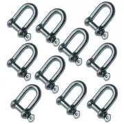 10 × 12mm D Shackles U Loop Pin Dee Shackle Chain Link Fastener
