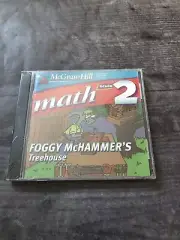 McGraw Hill Math Grade 2 Foggy McHammer’s Treehouse Educational Software CD