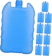 EPIGEIST 10pcs Portable Ice Packs for Coolers Reusable Freezer Packs for Lunch Box Food Transport No Leakage Design Easy to Use Cooling for Home Camping