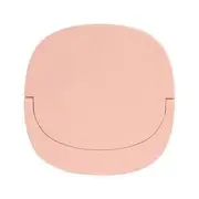 USB Rechargeable Portable LED Makeup Mirror Pink - One Size