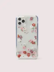 cherry blossom liquid glitter iphone 11 pro max case