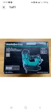 Metabo 18 Gauge Cordless Nailer HPT NT1850DE 18V