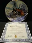 Plate Winter on Marshall Pass by Nicolas Trudgian by Royal Doulton #HA3369