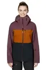 Flylow Lucy Women's Ski Jacket, Galaxy/Copper/Black, Small