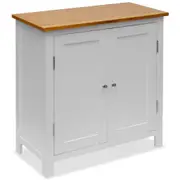 Cupboard 70x35x75 cm Solid Oak Wood vidaXL