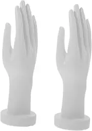 Luxshiny Mannequin Hand Jewelry Stand Plastic Bracelet Holder Minimalist Base for Wedding