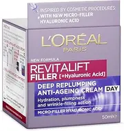 L'Oréal Paris Day Cream, Plumping And Anti-Wrinkles, Revitalift Filler, 50ml