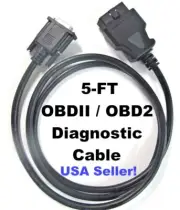 5FT OBDII OBD2 Cable for Techmate J-50190 Signal Tech II Tech2 TPMS Scan Tool