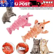 Throbbing Floppy Lobster Pet Dog Cat Interactive Toy Electric USB Charging RO