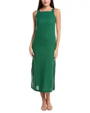 To My Lovers Linen-Blend Maxi Dress