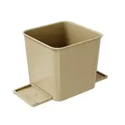 Car Trash Can Garbage Bin Waterproof Portable Organizer Cars Wastebasket Mocha