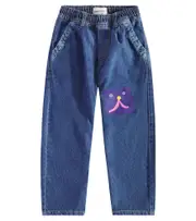 [Bobo Choses] Bobo Choses Funny Face jeans Y 6/7 blue