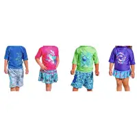在飛比找蝦皮購物優惠-🌈享鐌🦣UV Skinz 長袖泳衣 三件組（4、5、6歲）#