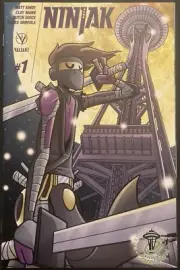 Ninjak #1 High Grade NM Ian McGinty ECCC Variant 2013 Valiant Matt Kindt