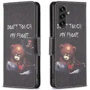 For Samsung Galaxy A16 Wallet Case Pattern Print Phone Leather Cover
