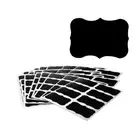 Chalkboard Stickers Labels Blackboard Chalk Board Reusable Craft Jar Kitchen 48X
