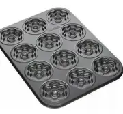 Cake Boss Specialty Bakeware Flower Molded Cookie Pan Makes 12 Flowers Brand New
