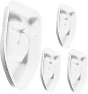 Toddmomy 4pcs DIY Ship Model Kit Creative Sailboat Craft for Home Office Decoration Present for Enhance Hand Eye Coordination Learning Fun