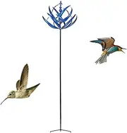 Wind Spinner, Gardenn Wind Spinner, Metal Wind Sculpture Decor, Wind Rotator, Metal Wind Sculpture - Reusable Iron Windmill, Gardenning Plug Wind Spinners Garden Decor for Yard, Gardenn, Outside