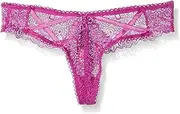 [Seven 'til Midnight] Women's Geo Lace Panty with Strappy Elastic Front Detail