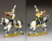 KING & COUNTRY THE AGE OF NAPOLEON NA471 FRENCH VISTULA LANCER TRUMPETER