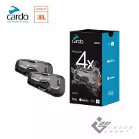 在飛比找博客來優惠-Cardo FREECOM 4X 安全帽通訊藍牙耳機 (雙入