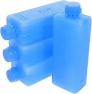 Mipcase Ice Blocks Cooler 4pcs Freezer Packs Reusable Ice Boxes Large Slim Fresh Keeping