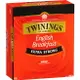 【TWININGS 唐寧茶包】辦公室必備 下午茶首選 過年送禮 自用 請客 龍年 春節 特濃英國早餐茶包 80入/盒