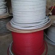 Cat6 shielded 23 gauge cable wire telecom bare copper 50ft+ or custom length