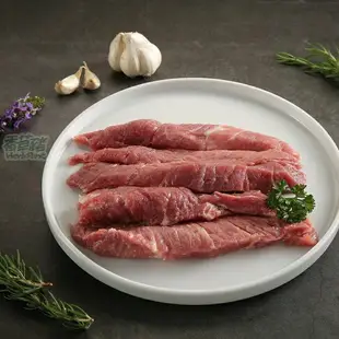 【香草豬】梅花條肉 250g