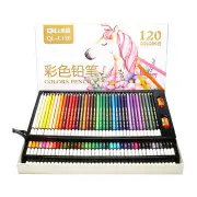 QL-C120 1 set 120 pcs Colors Wood Colored Pencils Artist Painting Oil Color Pencil For School Drawing Sketch Drawing Art Supplies Stationery