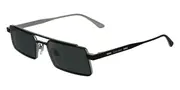 Calvin Klein CK24111S 002 Men's Sunglasses Black Size 55